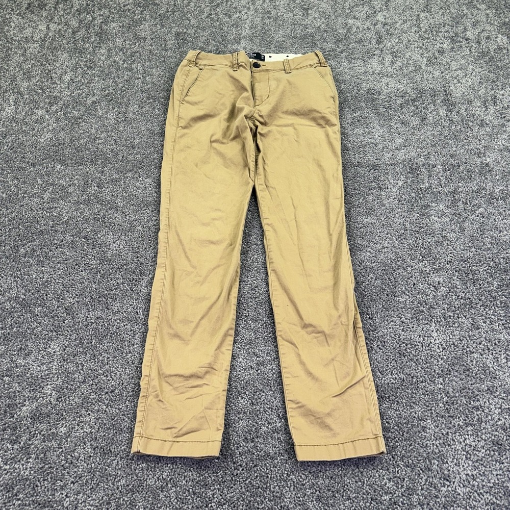 Hollister Pants Mens 30x32 Beige Skinny Chino Epic Flex Stretch Casual Pockets
